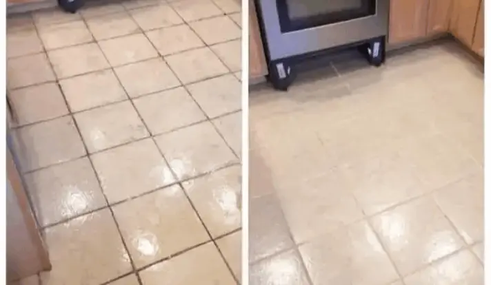 Synoshi Pro Before and After Result 2 — Shower Wall Cleaning
